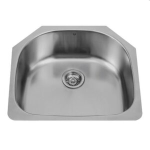 Vigo VG2421 24-inch Undermount Stainless Steel 18 Gauge Single Bowl Kitchen Sink