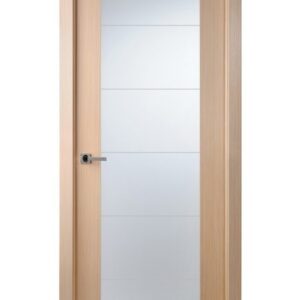 Grand 202 Modern Interior Door Bleached Oak Eurodoors