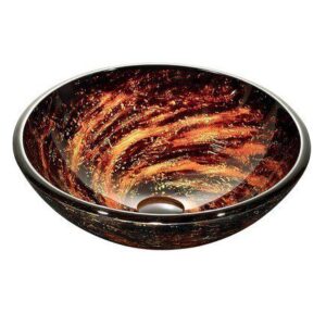 Vigo Vessel Sink Northern Lights Glass