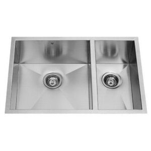 Vigo VG2920BLK1 29 inch Undermount Stainless Steel 16 Gauge Double Bowl Kitchen Sink