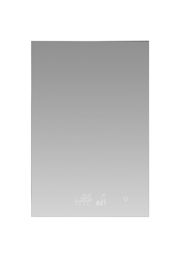 Savera 24 W x 36 H Recessed or Surface-Mount LED Mirror Medicine Cabinet with Defogger