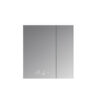 Savera 30 W x 32 H Recessed or Surface-Mount LED Mirror Medicine Cabinet with Defogger