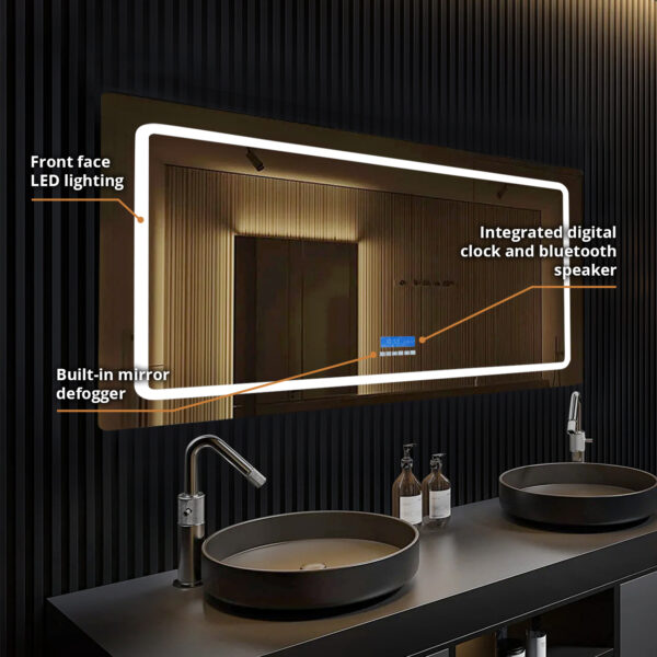 Caldona 60 W x 32 H LED Bathroom Vanity Mirror