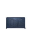 Dukes 60 in. W x 22 in. D Navy Blue Double Bath Vanity