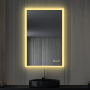 Blossom Beta - 24" LED Mirror Frosted Sides