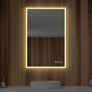 Blossom Beta - 24" LED Mirror Frosted Sides