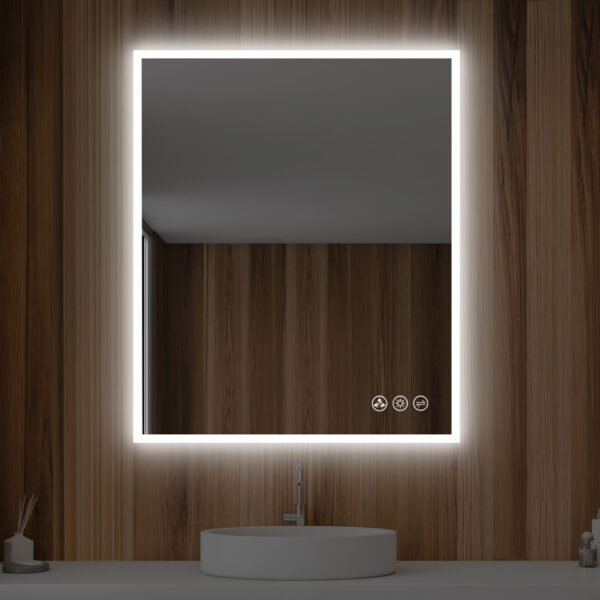 Blossom Beta - 30" LED Mirror Frosted Sides