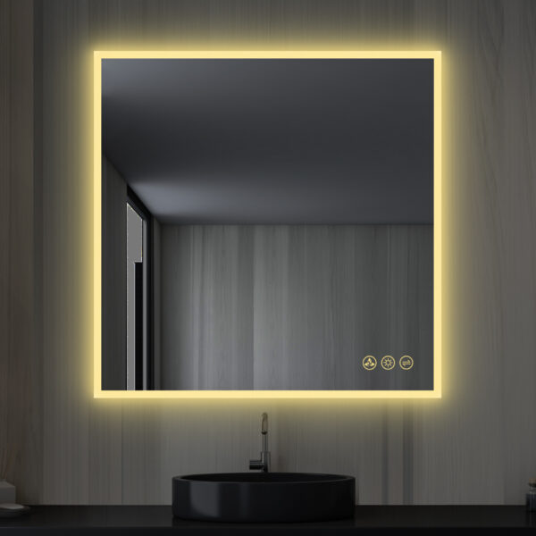 Blossom Beta - 36" LED Mirror Frosted Sides