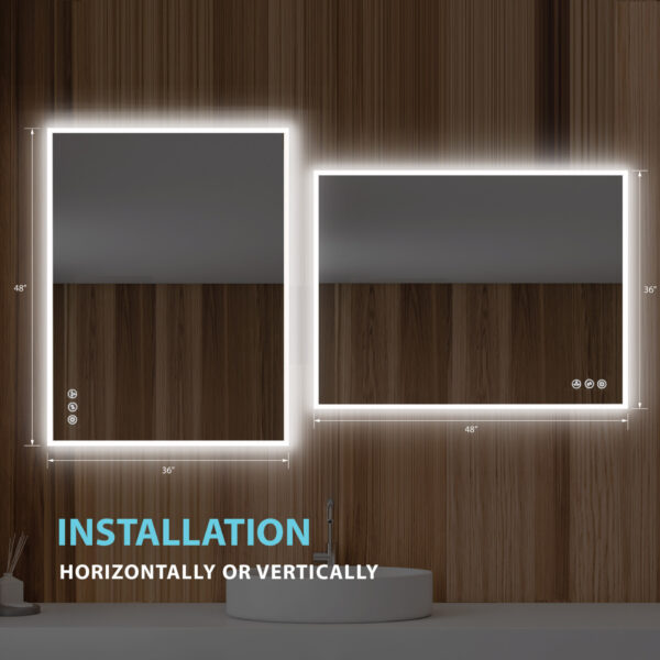 Blossom Beta - 48" LED Mirror Frosted Sides