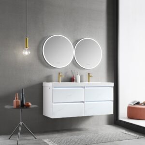 Blossom Orion - 32" Round LED Mirror Frosted Side