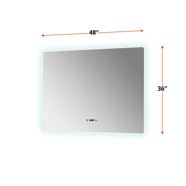 Lugano 48 W x 36 H LED Bathroom Vanity Mirror