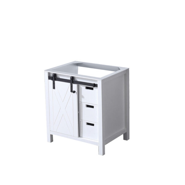 Marsyas 30W x 22D White Bath Vanity