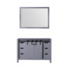 Marsyas 48W x 22D Dark Grey Bath Vanity and 44Mirror