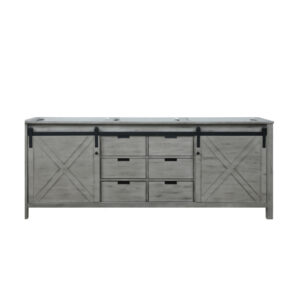 Marsyas 84W x 22D Ash Grey Double Bath Vanity