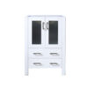 Volez 24W x 18.25D White Bath Vanity