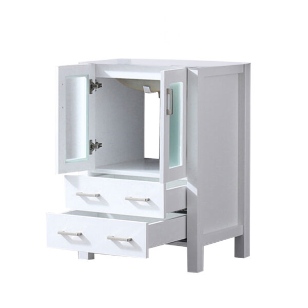 Volez 24W x 18.25D White Bath Vanity