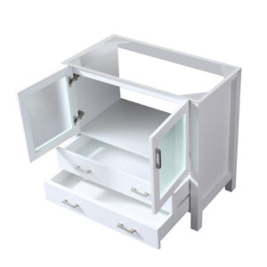 Volez 36W x 18.25D White Bath Vanity