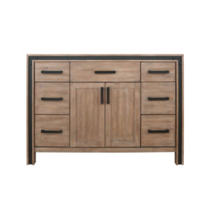 Ziva 48W x 22D Rustic Barnwood Bath Vanity