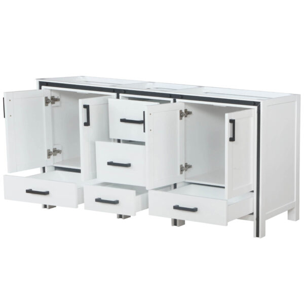 Ziva 72W x 22D White Bath Vanity