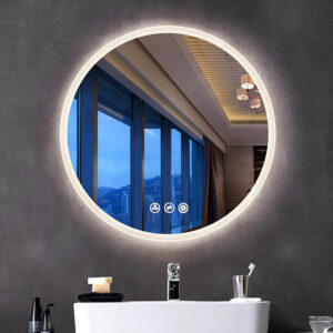 Blossom Orion - 32" Round LED Mirror Frosted Side