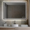 Blossom Stellar - 48 x 30 LED Mirror Matte Black Frame