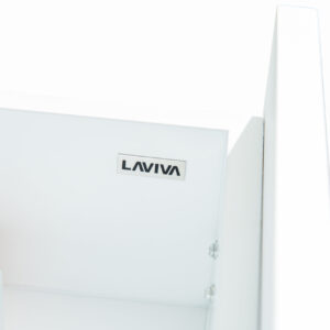 Laviva Nova 32" White Bathroom Vanity with White Ceramic Basin Countertop