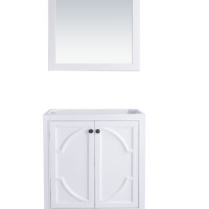 Laviva Odyssey 30" White Bathroom Vanity Cabinet