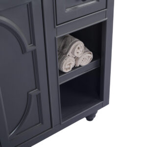 Laviva Odyssey 36" Maple Grey Bathroom Vanity Cabinet