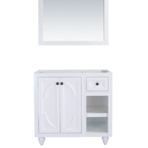 Laviva Odyssey 36" White Bathroom Vanity Cabinet