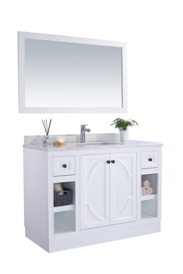 Laviva Odyssey 48" White Bathroom Vanity Cabinet