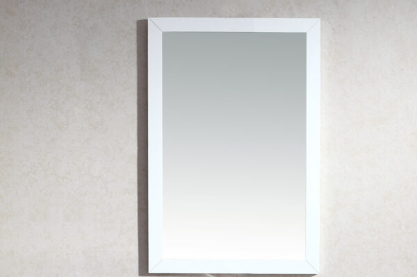 Laviva Sterling 24" Framed Rectangular White Mirror