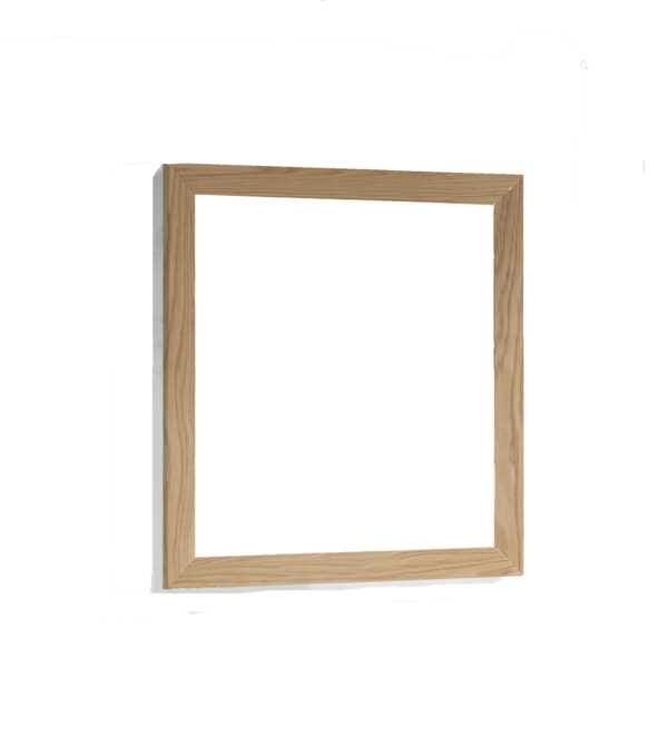 Laviva Sterling 30" Framed Square California White Oak Mirror