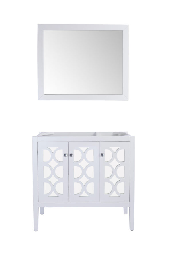 Laviva Mediterraneo 36" White Bathroom Vanity Cabinet