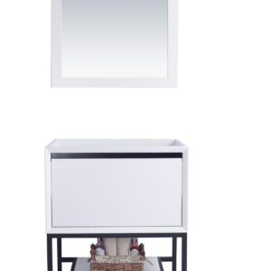 Laviva Alto 30" White Bathroom Vanity Cabinet