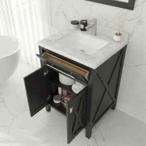 Laviva Wimbledon 24" Espresso Bathroom Vanity Cabinet