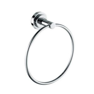 KubeBath 92602 Aqua Rondo Towel Ring in Triple Chrome