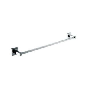 KubeBath 93601 Aqua Piazza Towel Bar in Triple Chrome