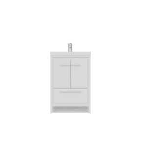 Alya Bath AB-MD624 Sortino 23 5/8 Inch Modern Bathroom Vanity