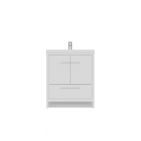 Alya Bath AB-MD630 Sortino 29 1/2 Inch Modern Bathroom Vanity