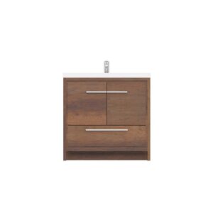 Alya Bath AB-MD636 Sortino 35 3/8 Inch Modern Bathroom Vanity