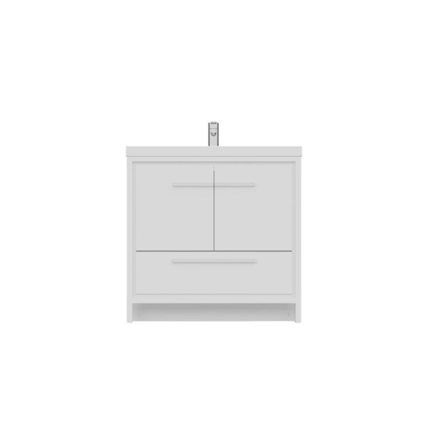 Alya Bath AB-MD636 Sortino 35 3/8 Inch Modern Bathroom Vanity