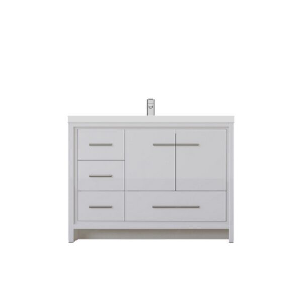 Alya Bath AB-MD642 Sortino 42 Inch Modern Freestanding Bathroom Vanity