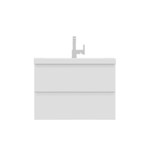 Alya Bath AB-MOF30 Paterno 29 1/2 Inch Modern Wall Mounted Bathroom Vanity