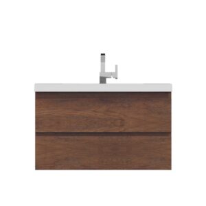 Alya Bath AB-MOF42 Paterno 42 Inch Modern Wall Mounted Bathroom Vanity