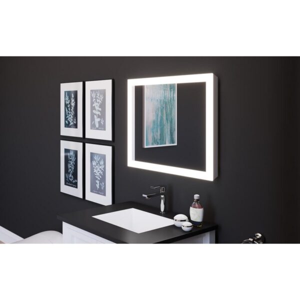 Castello USA ANGELINA2430 Angelina 24 x 30 Inch LED Bathroom Mirror with Touch Button Activation