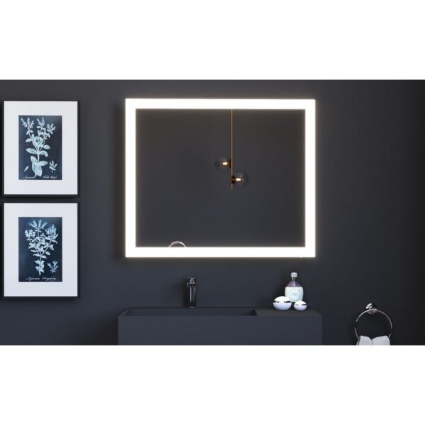 Castello USA ANGELINA3036 Angelina 30 x 36 Inch LED Bathroom Mirror with Touch Button Activation