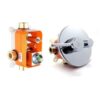 Kubebath ARRS2V Aqua Rondo by KubeBath 2-Way Rough-In Shower Valve With Cover Plate, Handle and Diverter