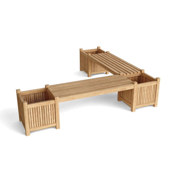 Anderson Planter Bench (2 bench + 3 planter box)