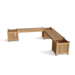 Anderson Planter Bench (2 bench + 3 planter box)