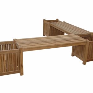 Anderson Planter Bench (2 bench + 3 planter box)